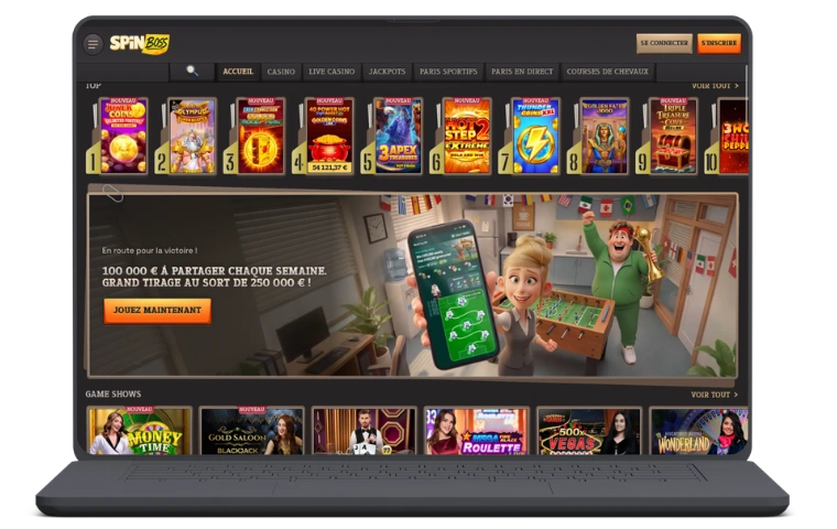 SpinBoss Casino sitio